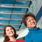 Melissa (Red top)Jeanette (Blue top)US Bank employees shot for Workforce Management Mag.
